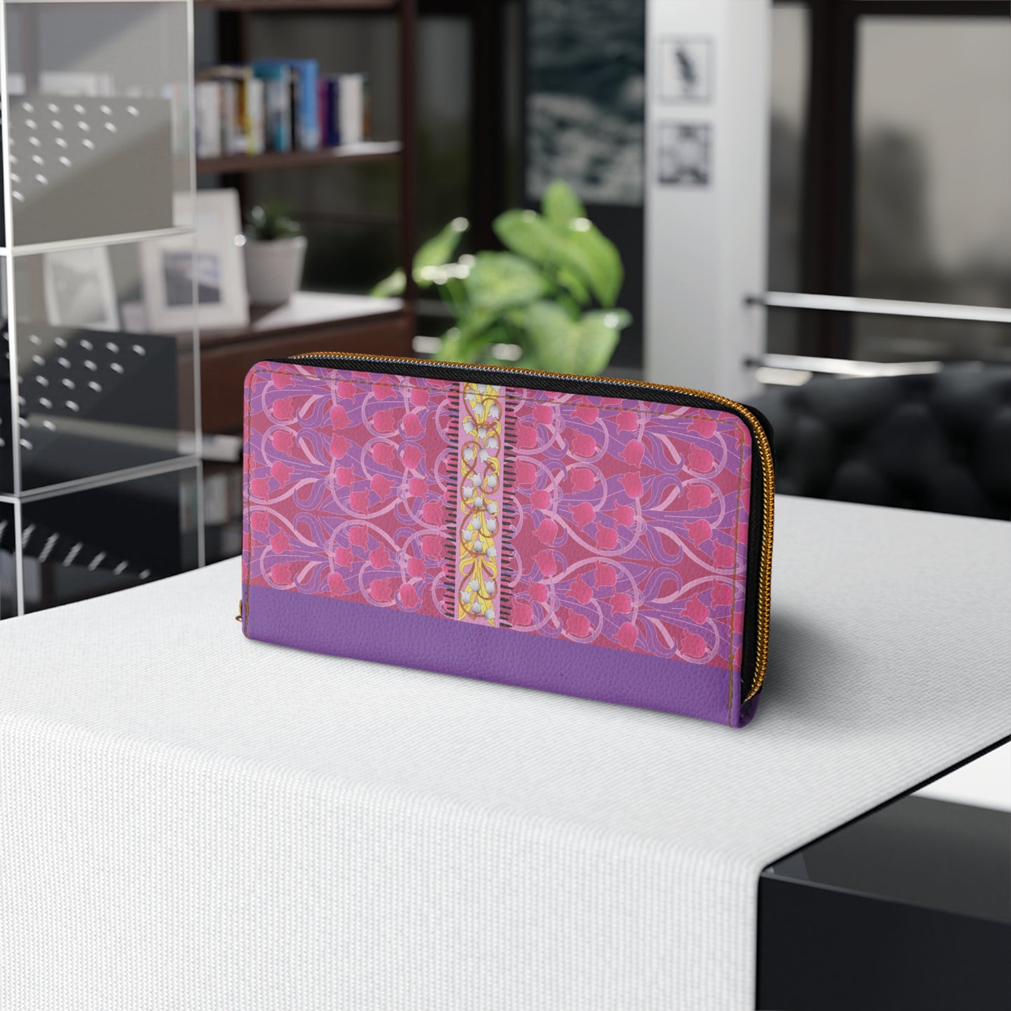 Liliana Zipper Wallet in Day Dream