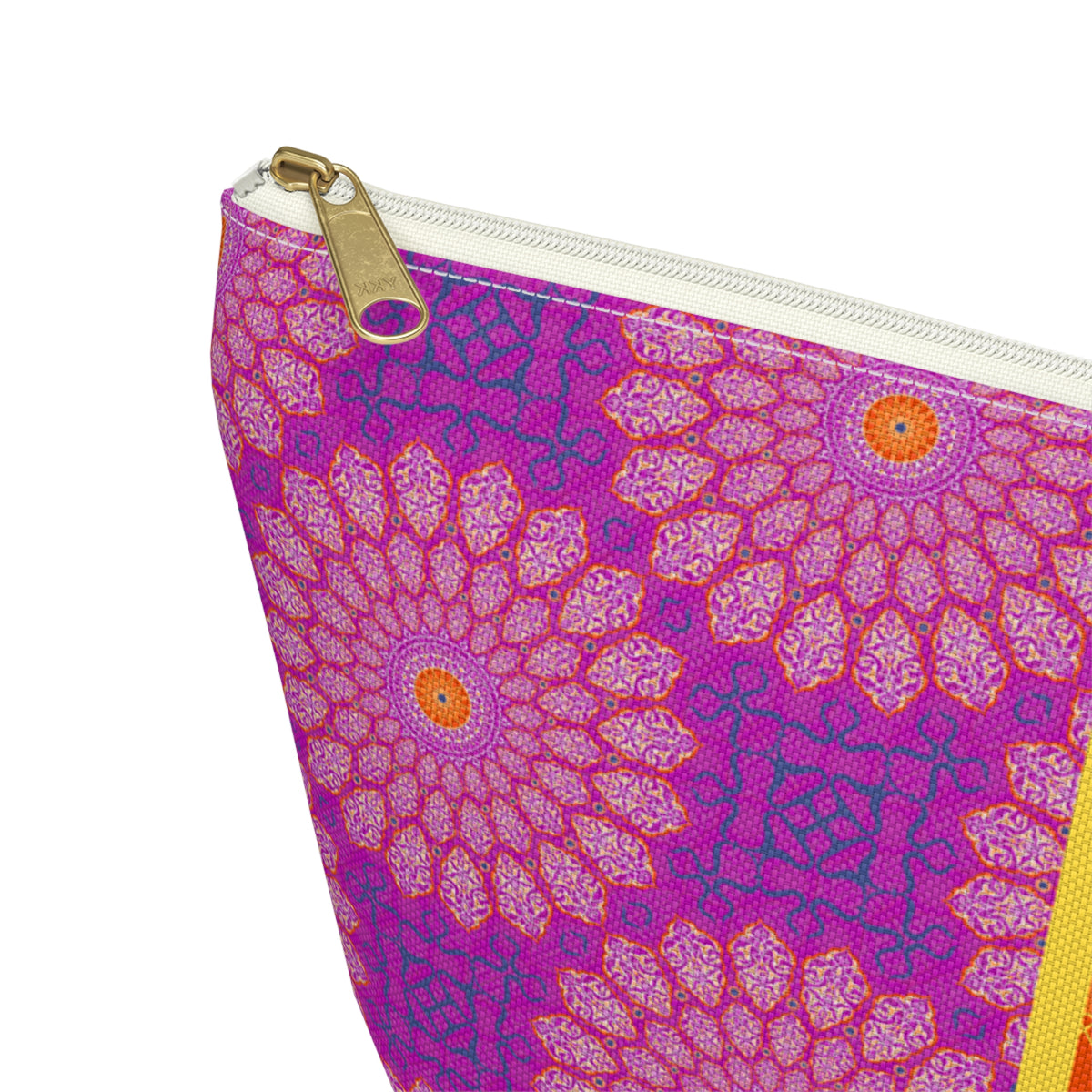 Marie Mahjong Tile Travel Pouch in Plum