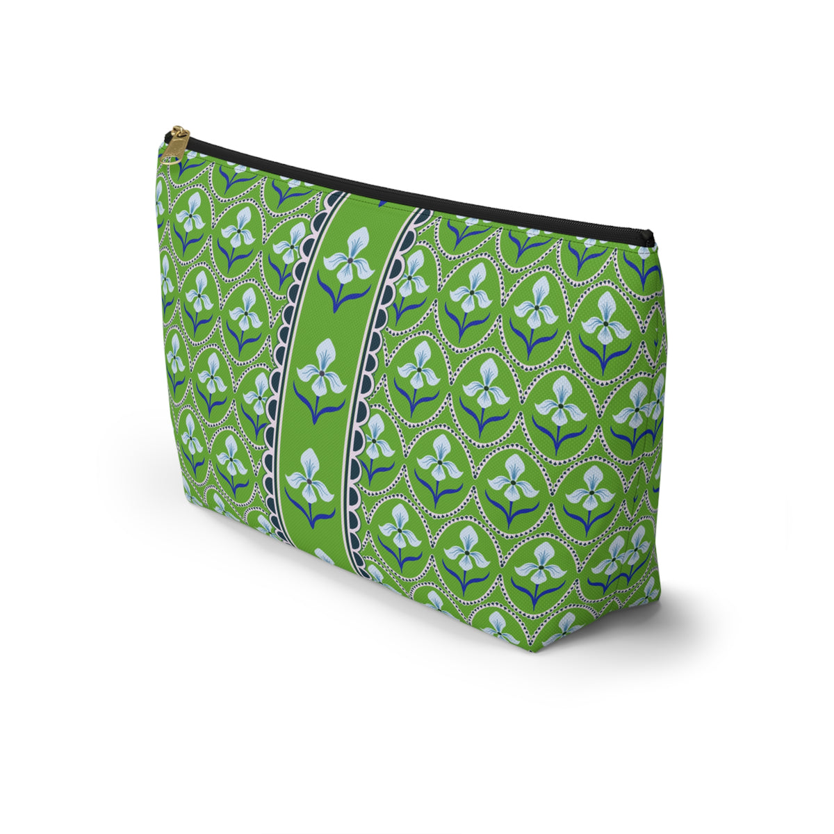 Flora Accessory Pouch in Green
