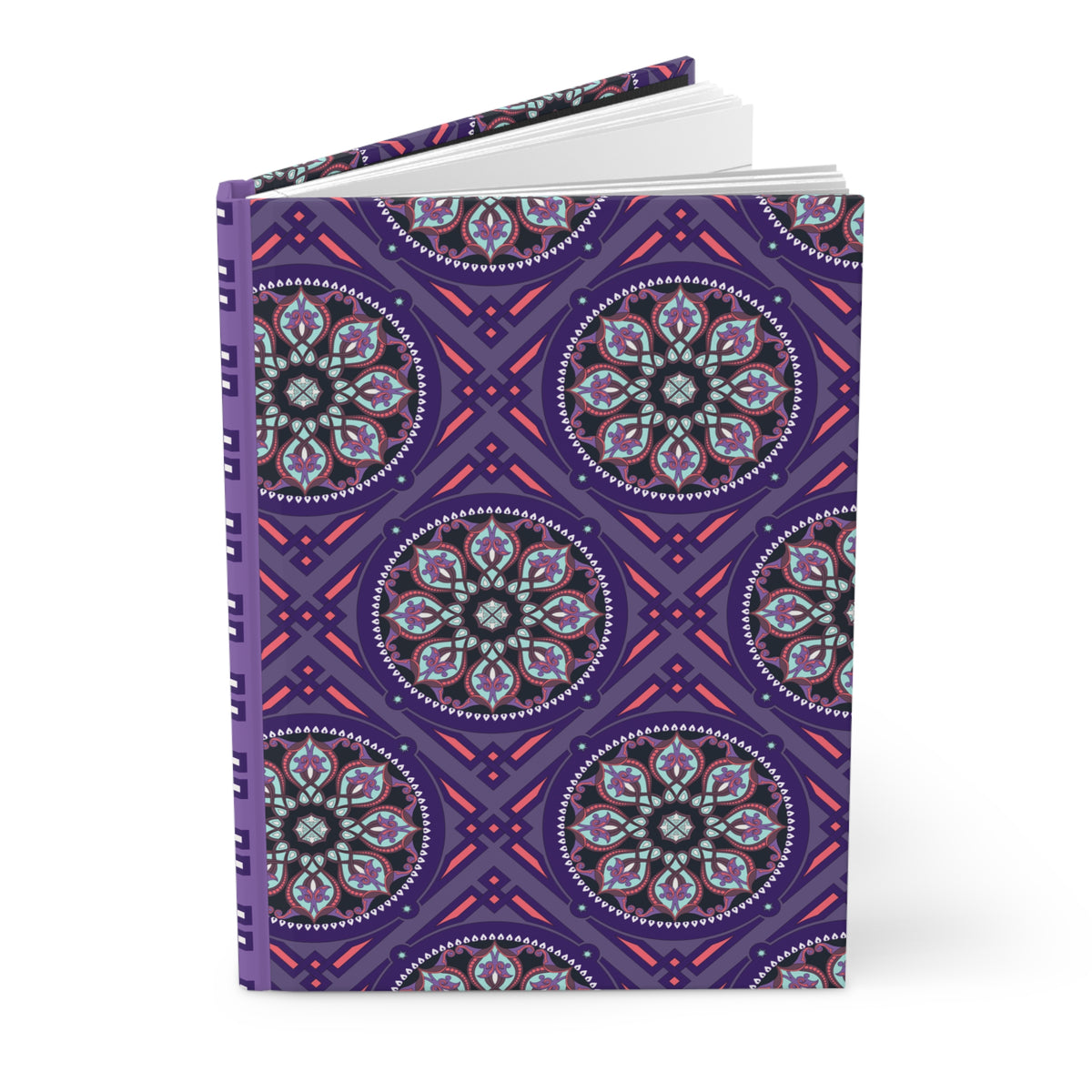 Marie Lined Hardcover Journal in Midnight