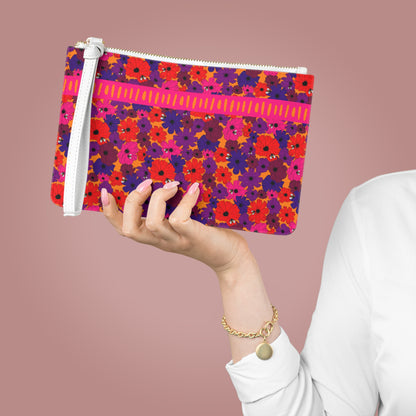 Birdie Mahjong Card Holder Clutch in Autumn Spice