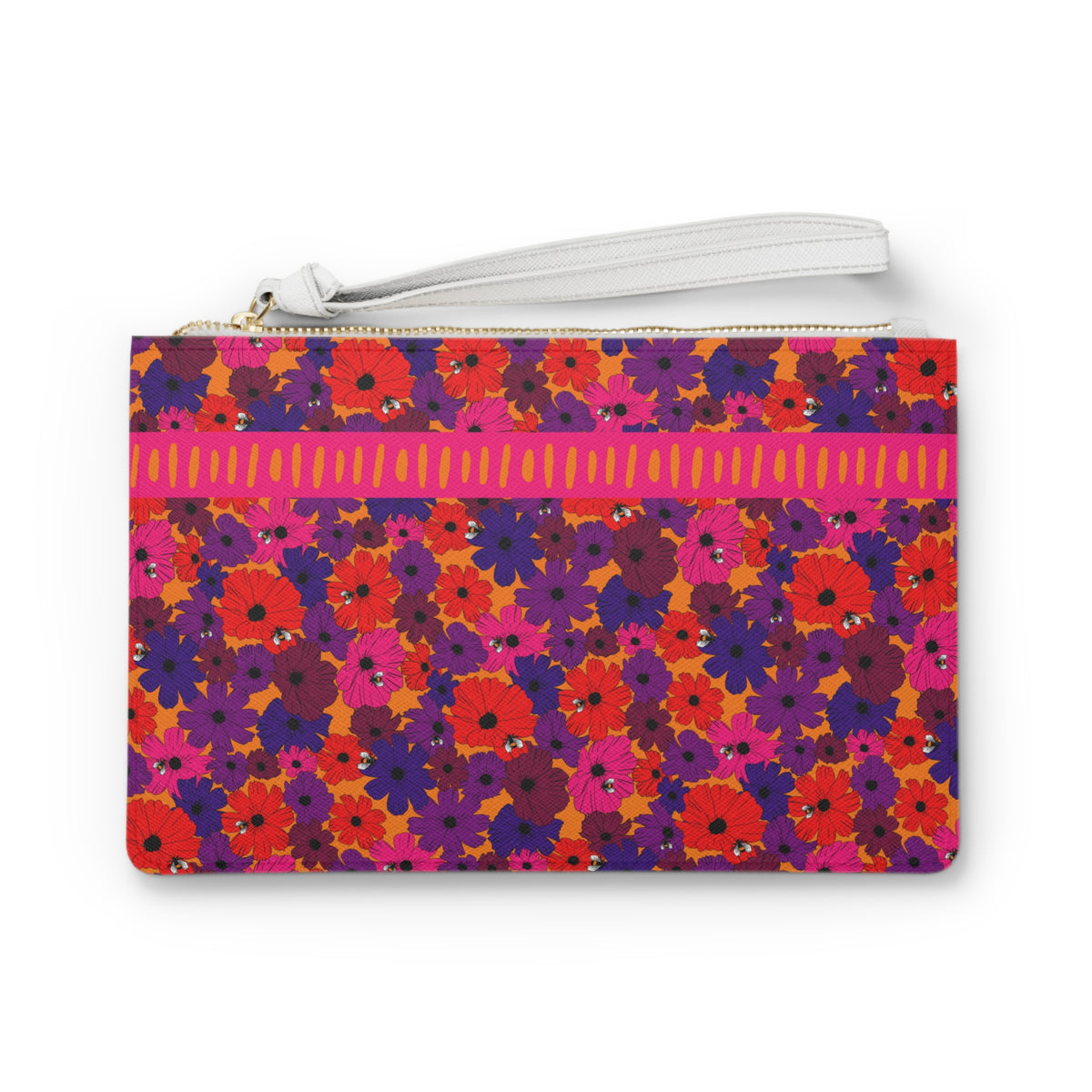 Birdie Mahjong Card Holder Clutch in Autumn Spice