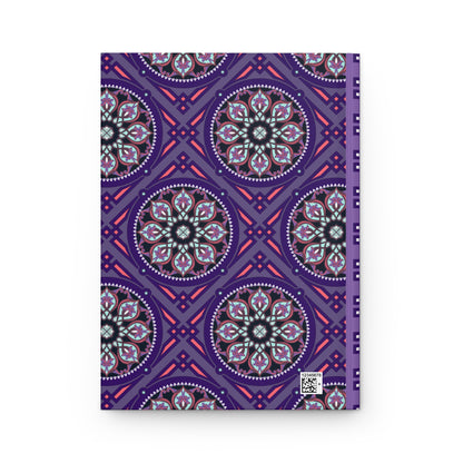 Marie Lined Hardcover Journal in Midnight