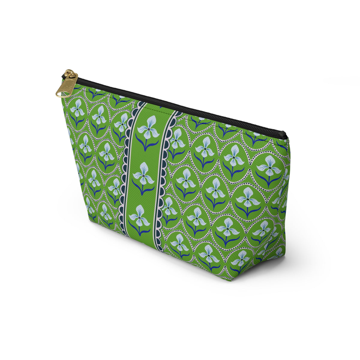 Flora Accessory Pouch in Green