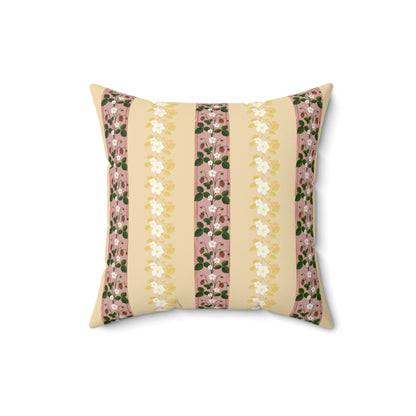 Maisie Faux Suede Throw Pillow (Small)