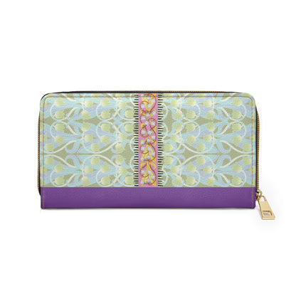 Liliana Zipper Wallet in Frost