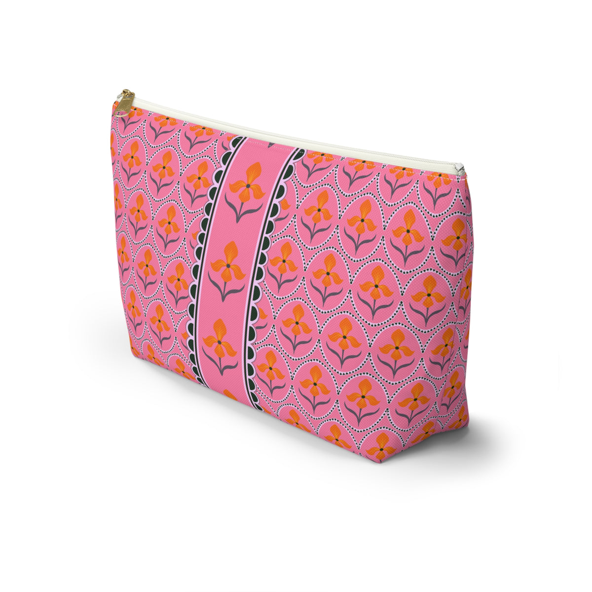 Flora Accessory Pouch in Pink