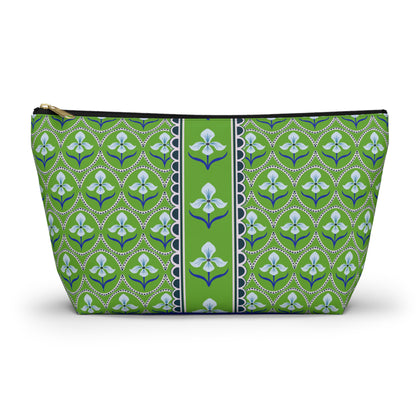 Flora Accessory Pouch in Green