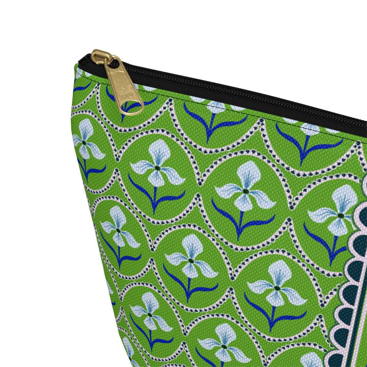 Flora Accessory Pouch in Green
