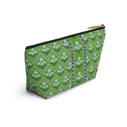 Flora Accessory Pouch in Green