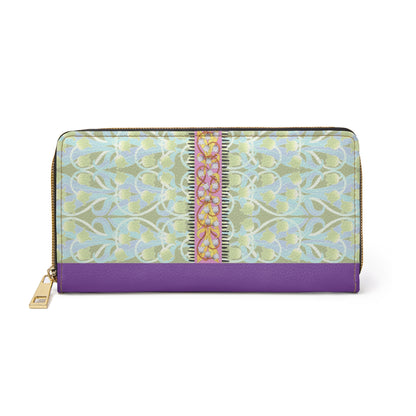 Liliana Zipper Wallet in Frost