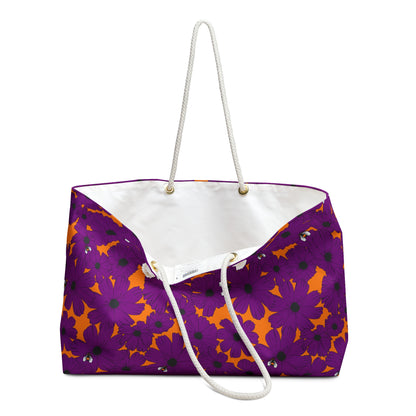 Birdie Mahjong Tote in Plum