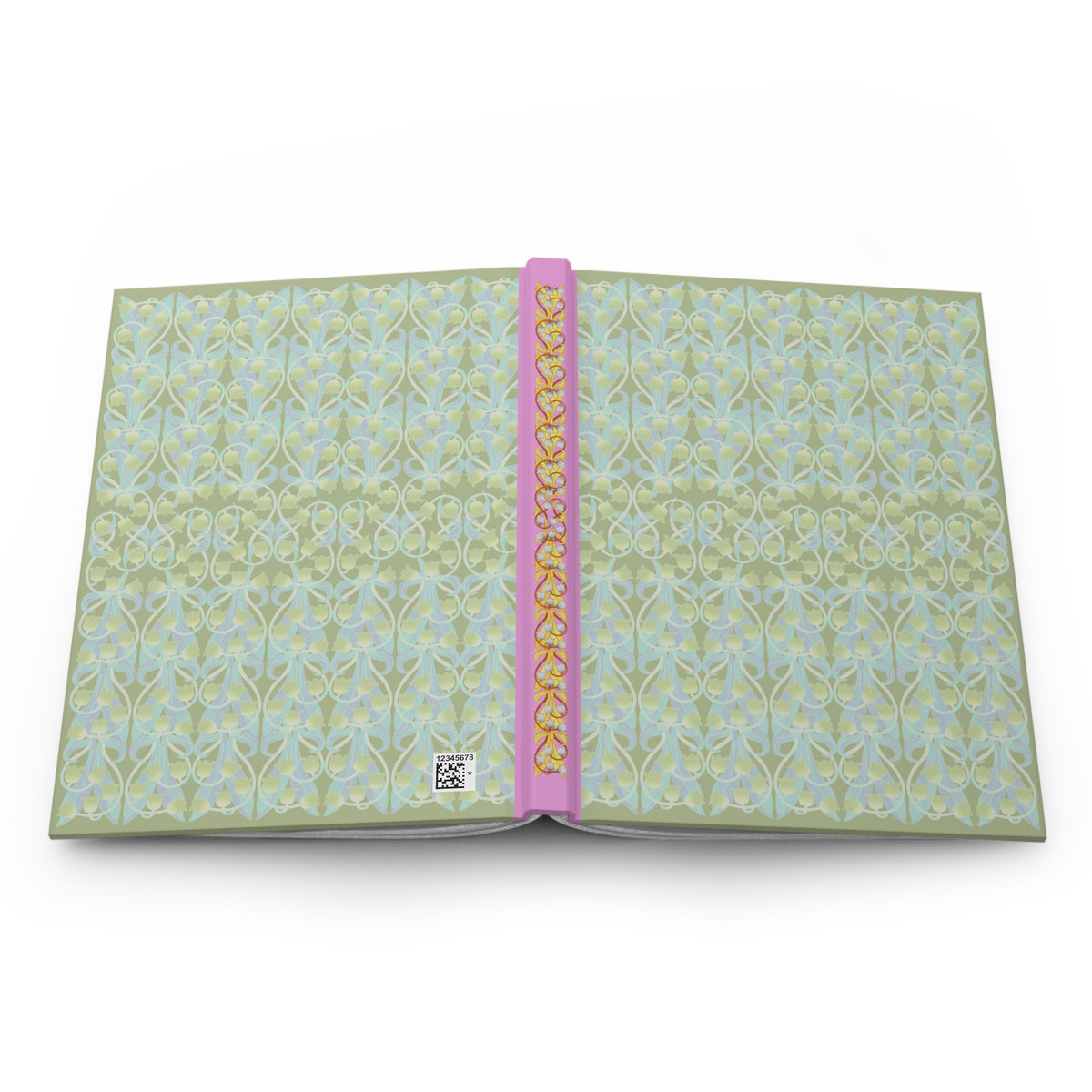 Liliana Lined Hardcover Journal in Frost