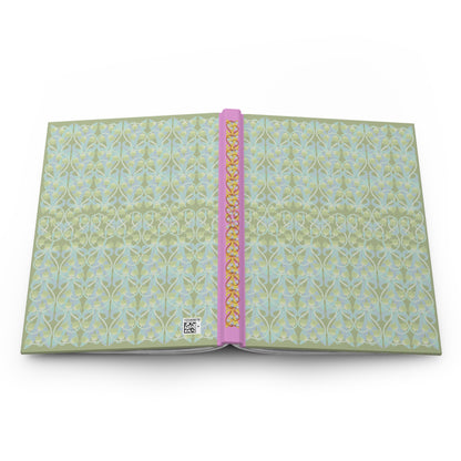 Liliana Lined Hardcover Journal in Frost