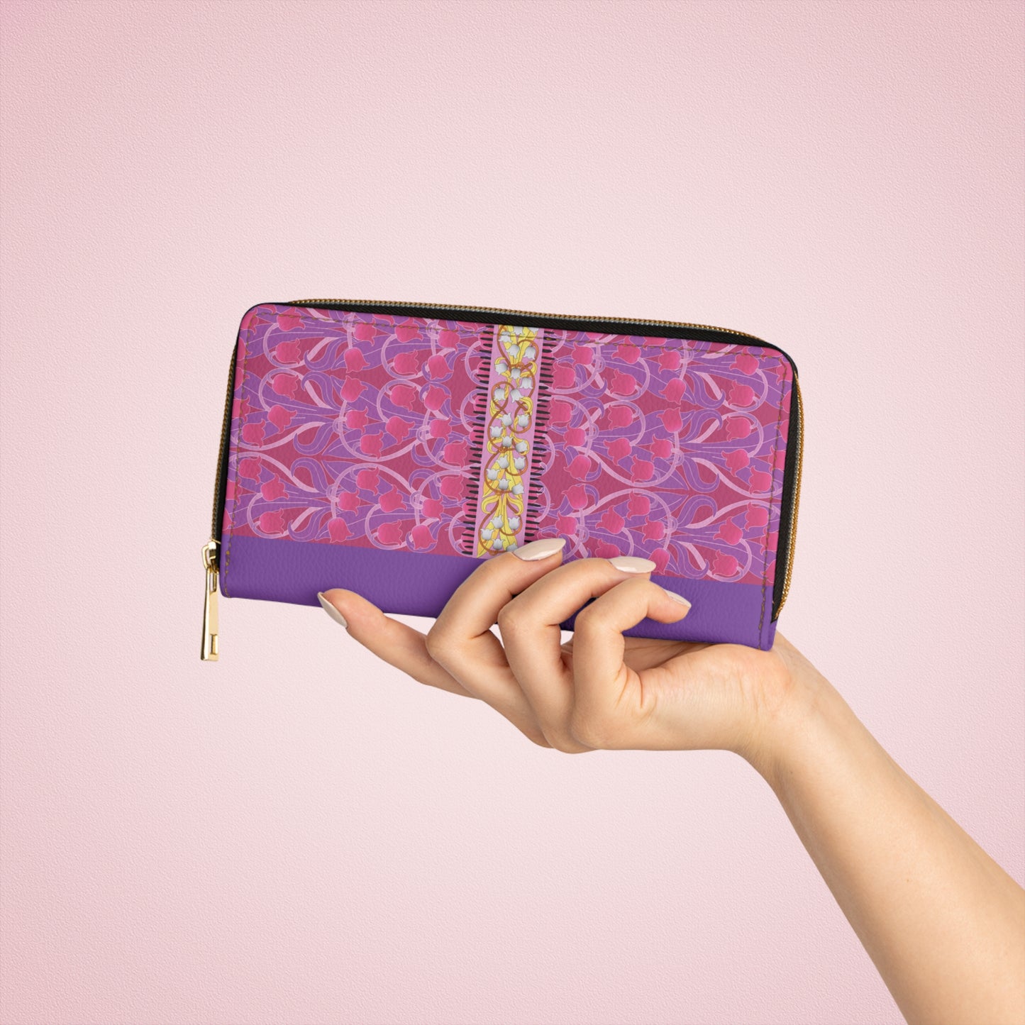 Liliana Zipper Wallet in Day Dream