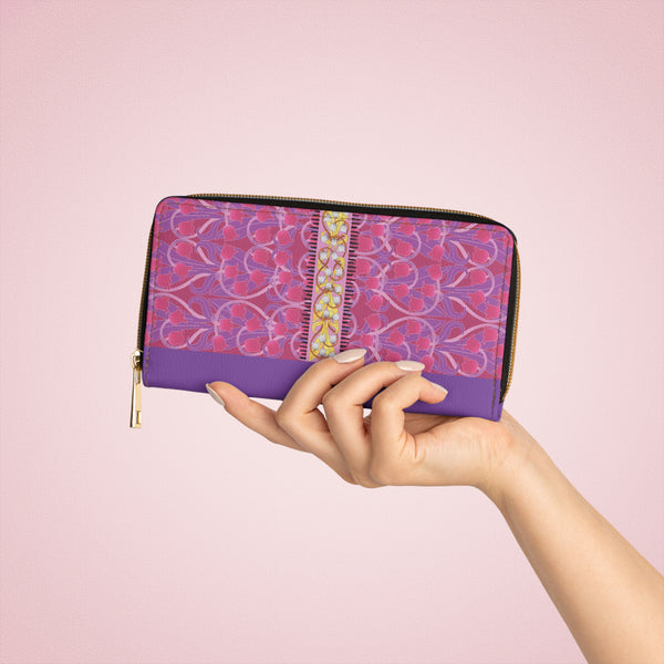 Liliana Zipper Wallet in Day Dream