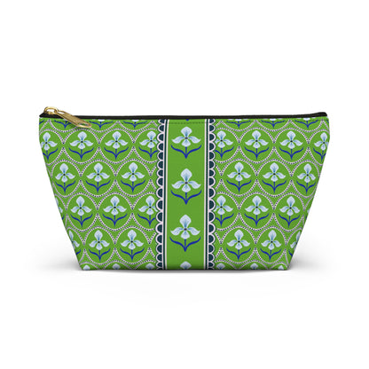 Flora Accessory Pouch in Green