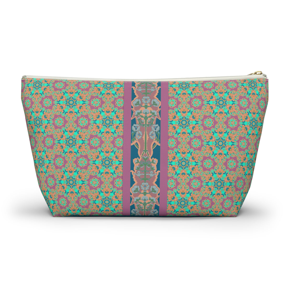 Wendi Mahjong Tile Travel Pouch in rosewood