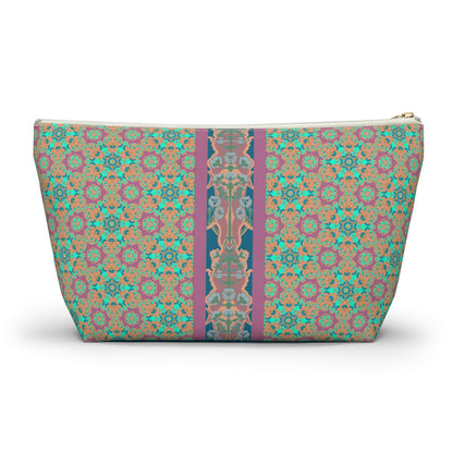 Wendi Mahjong Tile Travel Pouch in rosewood