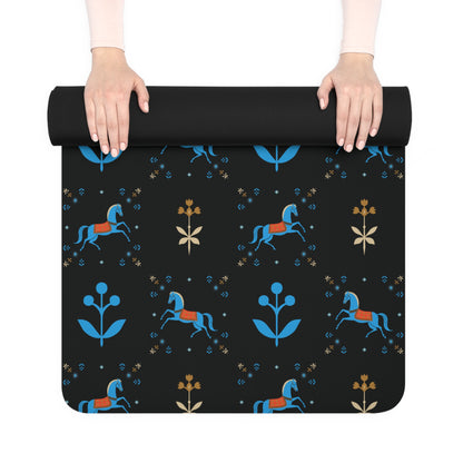 Gwenny Horse Rubber Yoga Mat