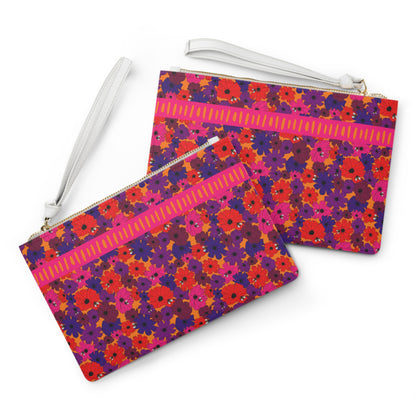 Birdie Mahjong Card Holder Clutch in Autumn Spice