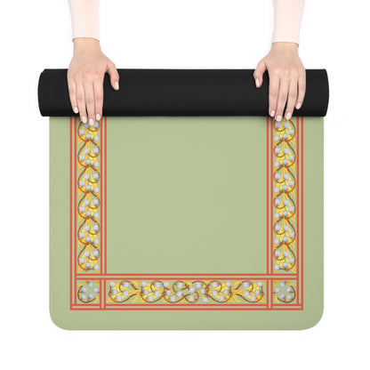 Liliana Rubber Yoga Mat in Zen
