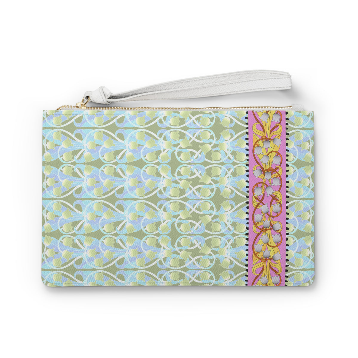 Liliana Mahjong Card Holder Clutch in Frost
