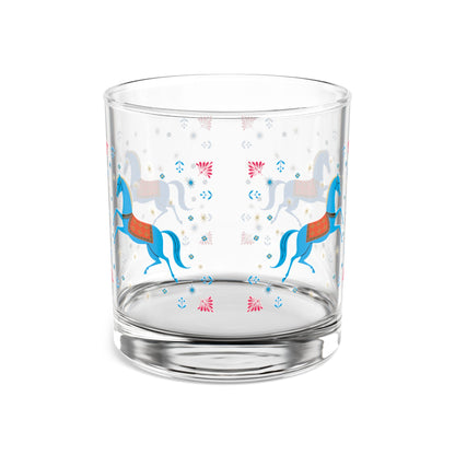 Gwenny Horse Rocks Glass, 10oz