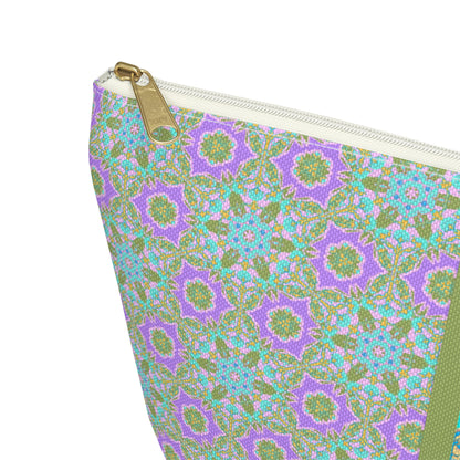 Wendi Mahjong Tile Travel Pouch in Wisteria