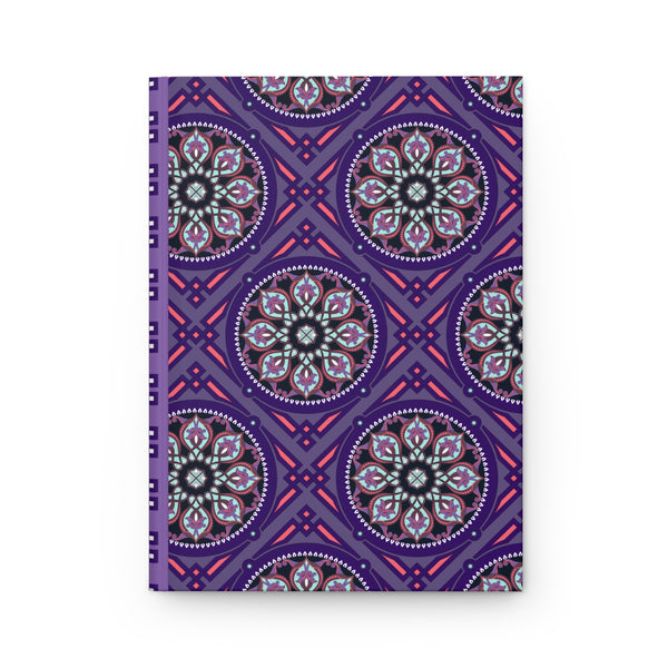 Marie Lined Hardcover Journal in Midnight