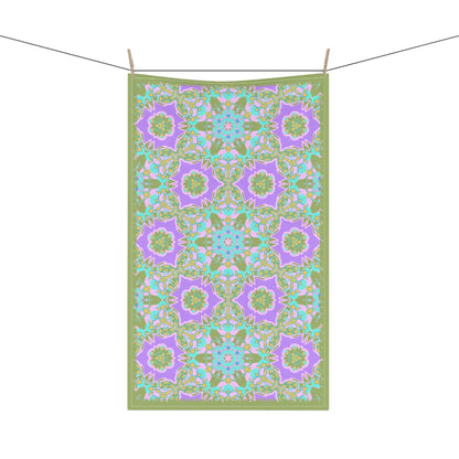 Wendi Cotton Tea Towels in Sage