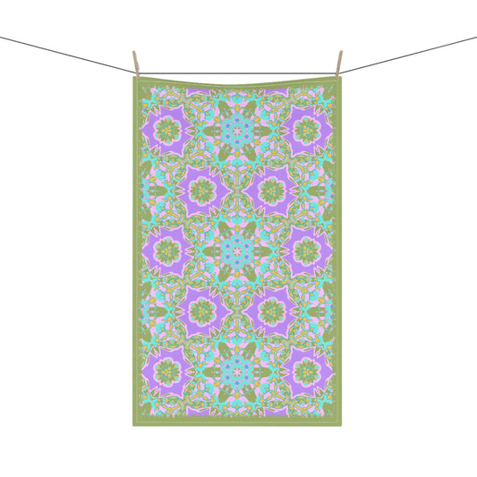 Wendi Cotton Tea Towels in Sage