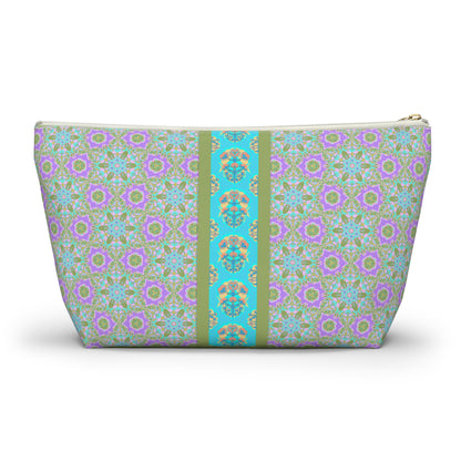 Wendi Mahjong Tile Travel Pouch in Wisteria