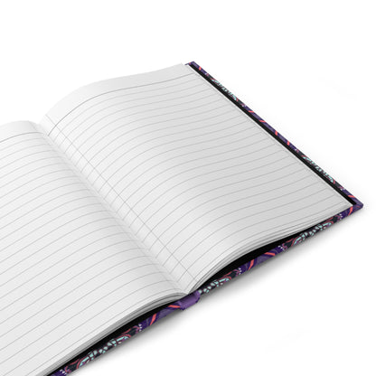 Marie Lined Hardcover Journal in Midnight