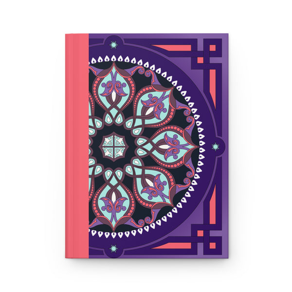 Marie Lined Hardcover Journal in Midnight