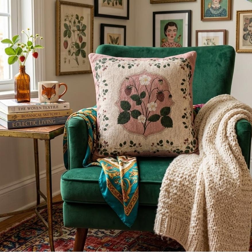 Maisie Woven Throw Pillow