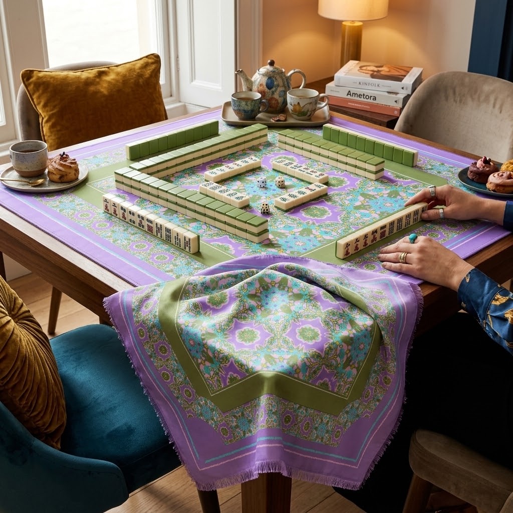 Wendi Mahjong Mat (Made in USA)