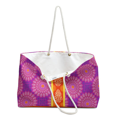 Marie Mahjong Tote in Plum