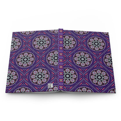 Marie Lined Hardcover Journal in Midnight