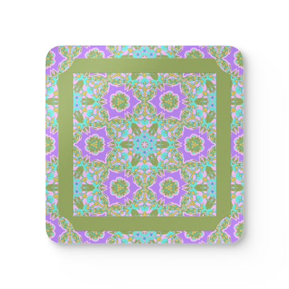 Wendi Corkwood Coaster Set, Set of 4