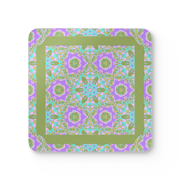 Wendi Corkwood Coaster Set, Set of 4