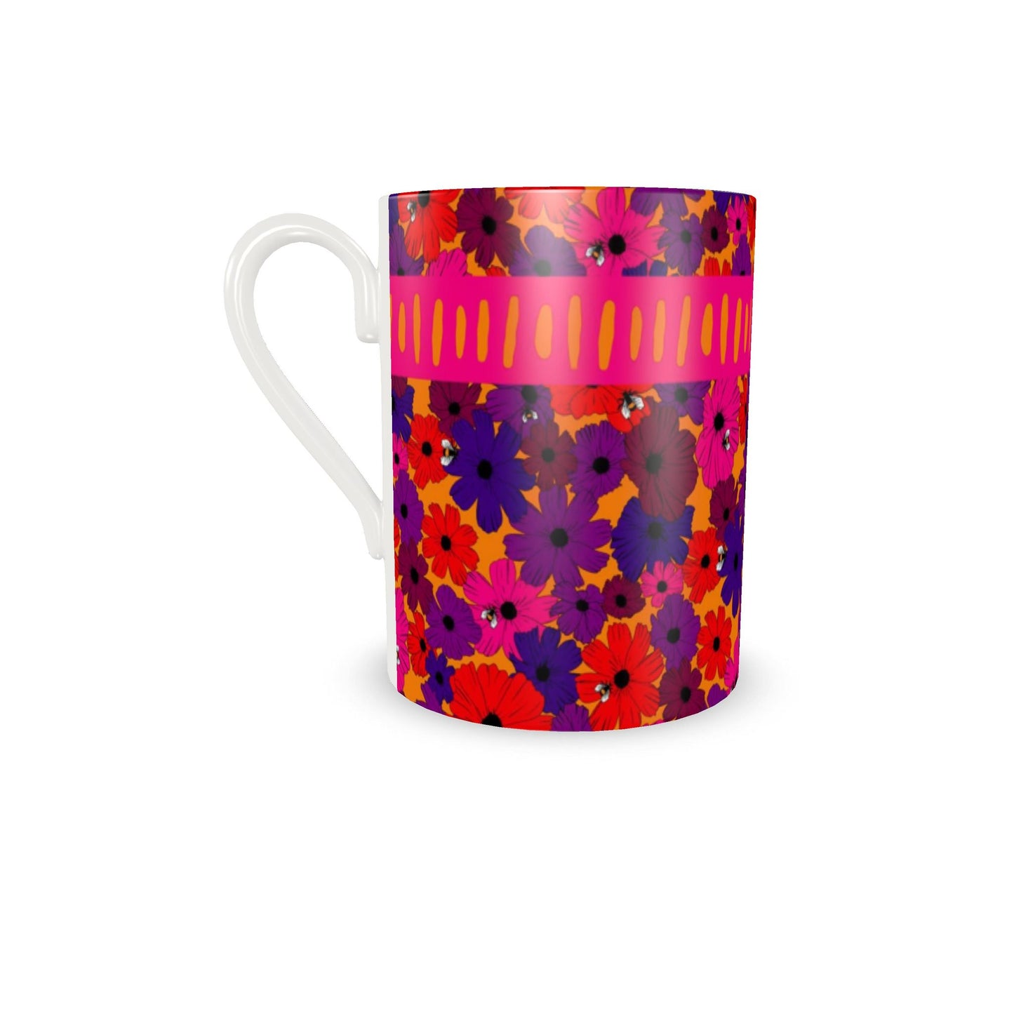 Birdie Espresso Cup and Saucer in Autumn Spice