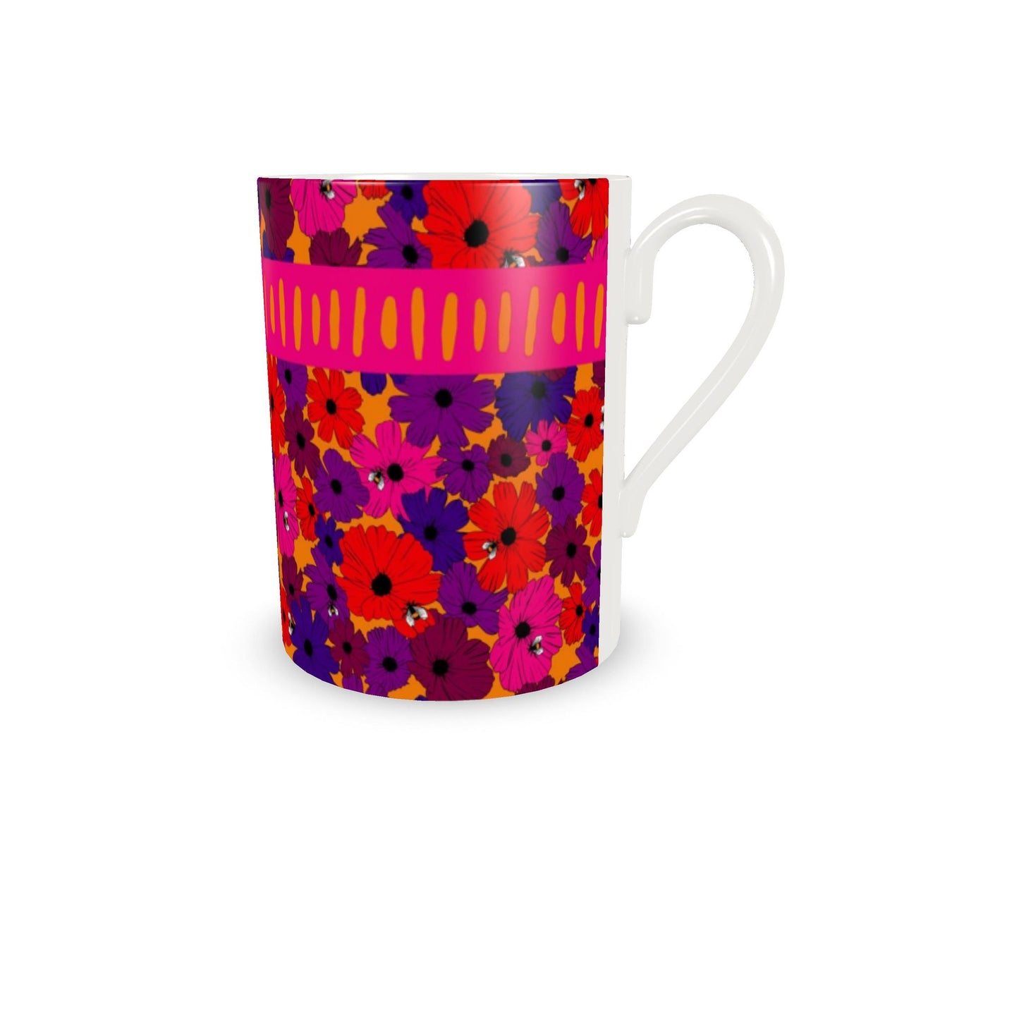 Birdie Espresso Cup and Saucer in Autumn Spice