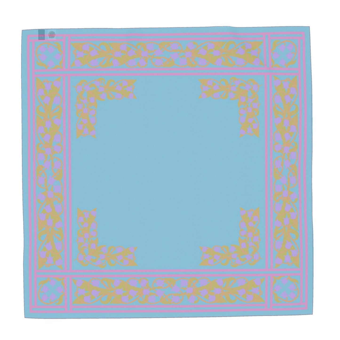Liliana 100% Silk Scarf in Sweet Pea