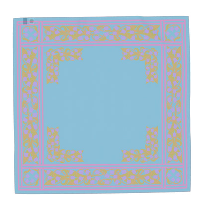 Liliana 100% Silk Scarf in Sweet Pea