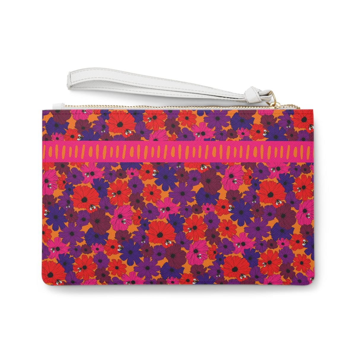 Birdie Mahjong Card Holder Clutch in Autumn Spice