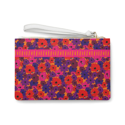 Birdie Mahjong Card Holder Clutch in Autumn Spice