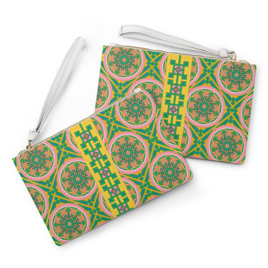 Marie Mahjong Card Holder Clutch in Good Afternoon