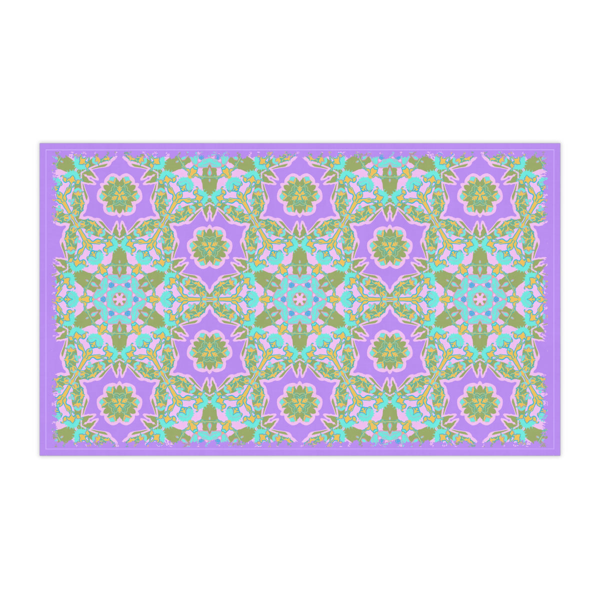 Wendi Cotton Tea Towels in Wisteria