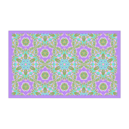 Wendi Cotton Tea Towels in Wisteria